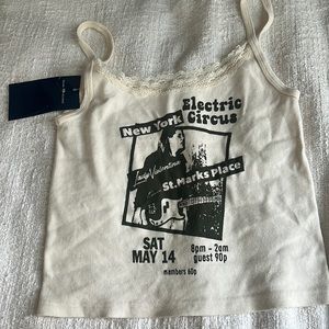 RARE Brandy Melville graphic tank top